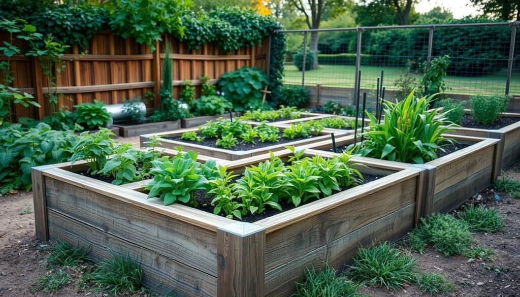 raised garden bed design