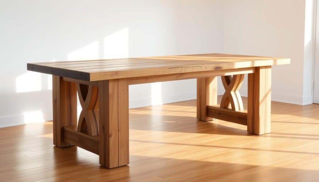 rectangular farmhouse table build