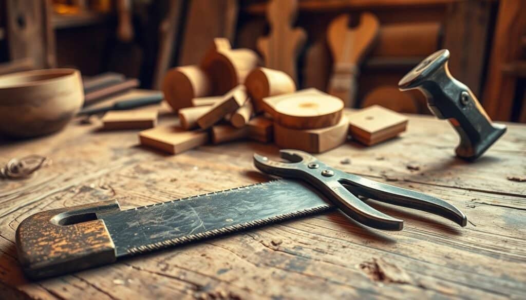 repurposed wood crafts tools