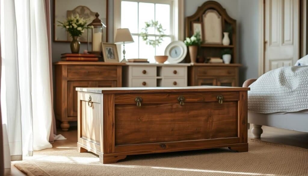 rustic bedroom storage ideas