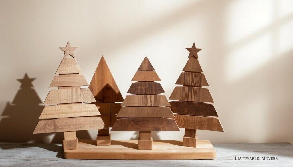 rustic pallet wood Christmas trees