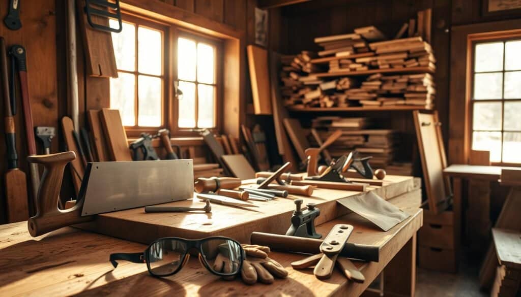 rustic wood projects safety