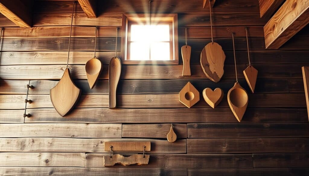rustic wood wall art