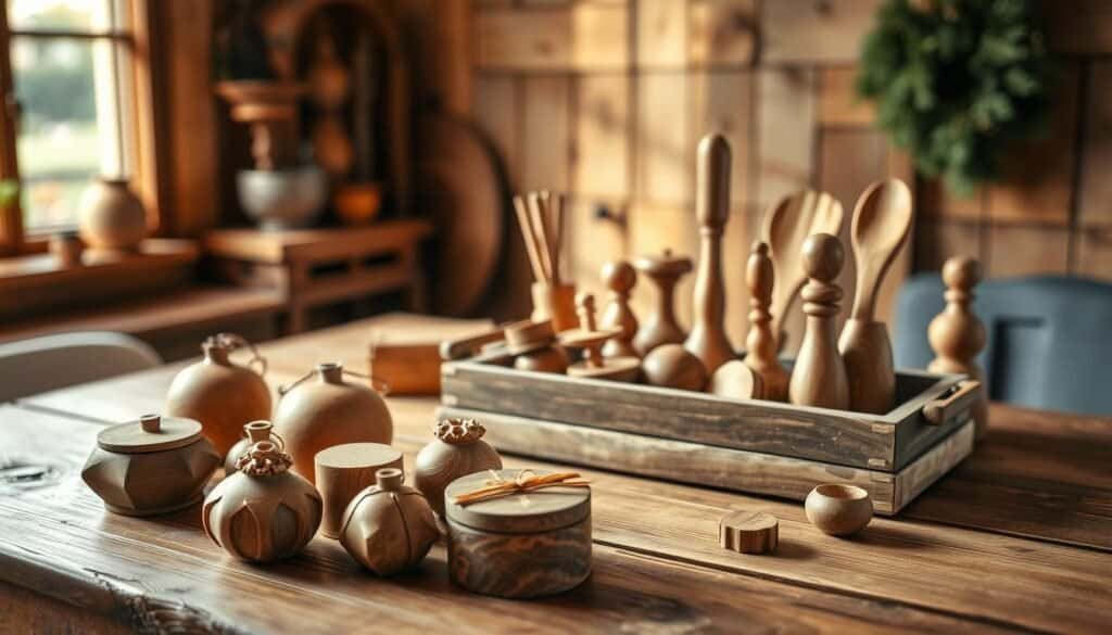 rustic wooden gifts