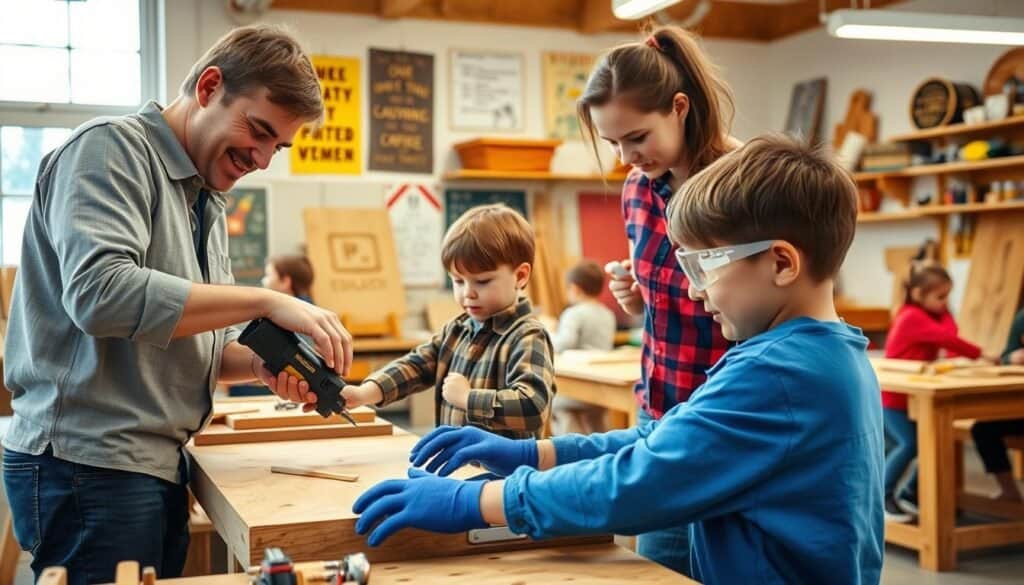 safety tips for woodworking with kids
