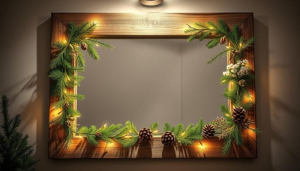 seasonal decor mirror frame