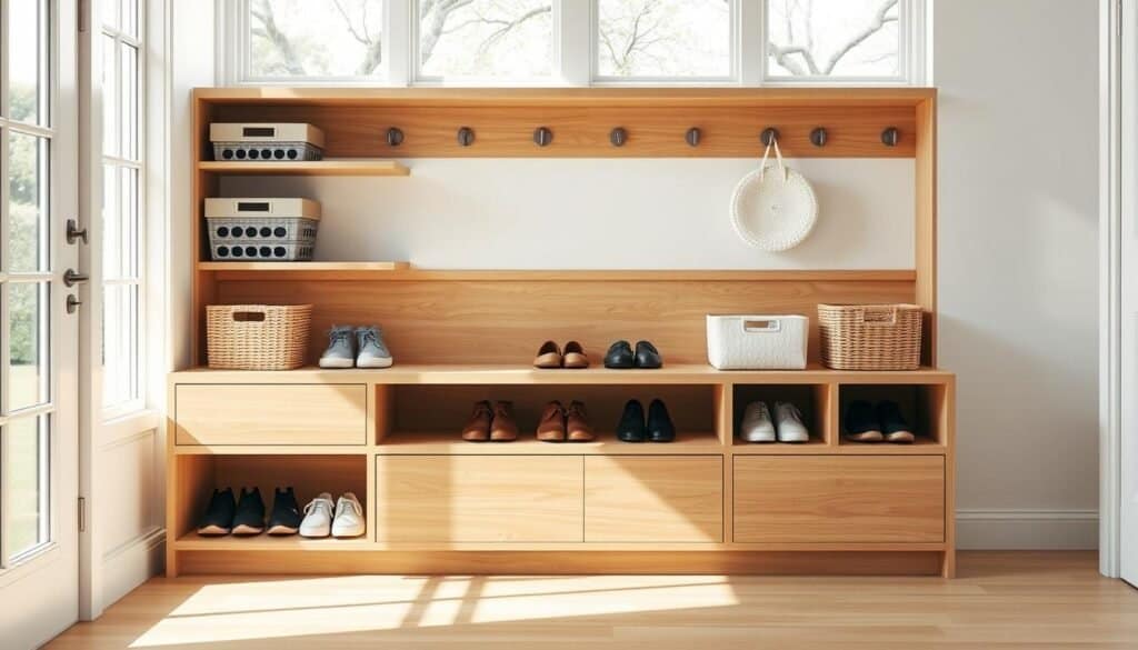 shoe bench storage ideas