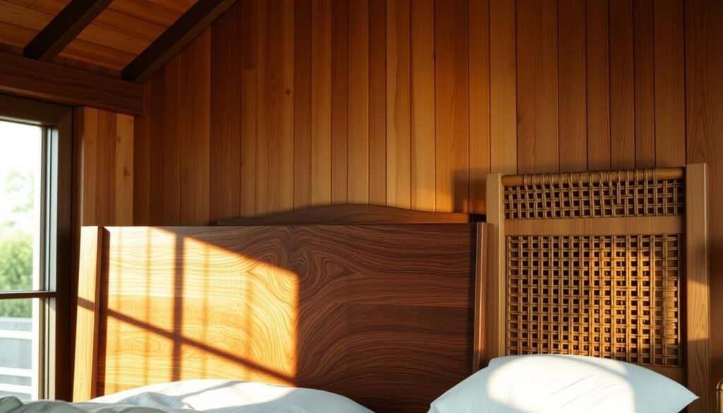 size-specific wood headboard designs