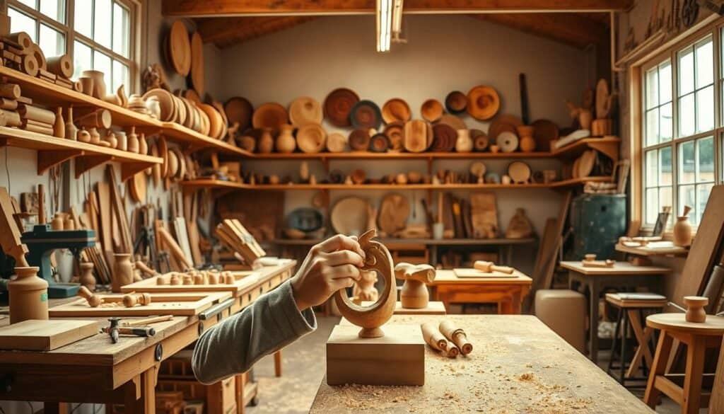 therapeutic woodworking