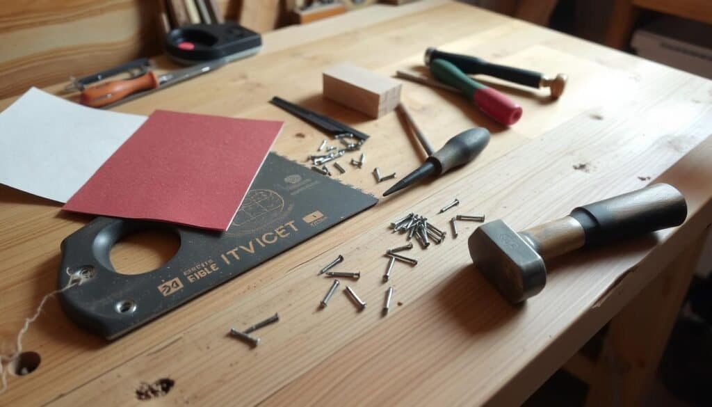 tools for DIY bird feeder