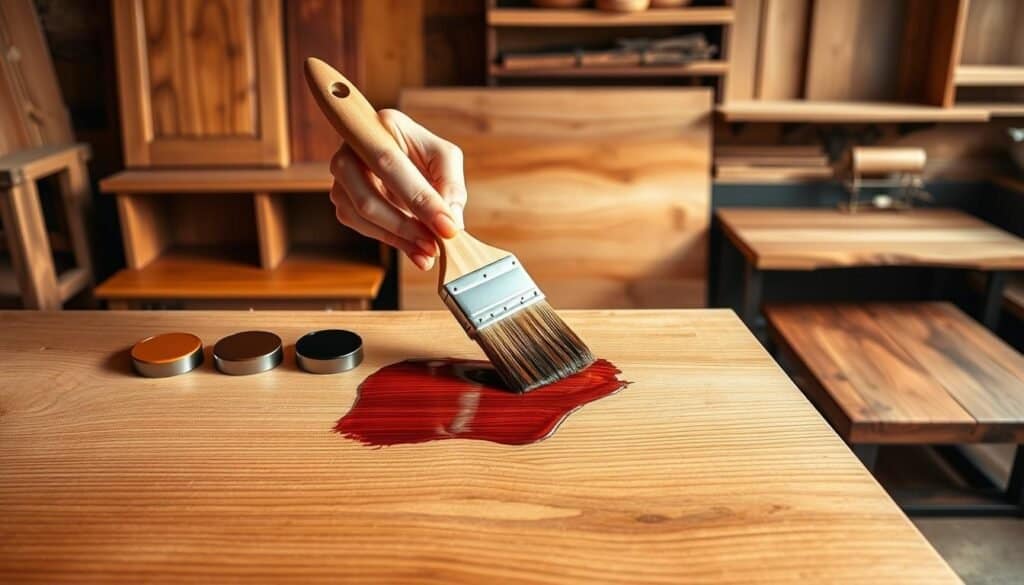 top finishing techniques: staining and sealing wood