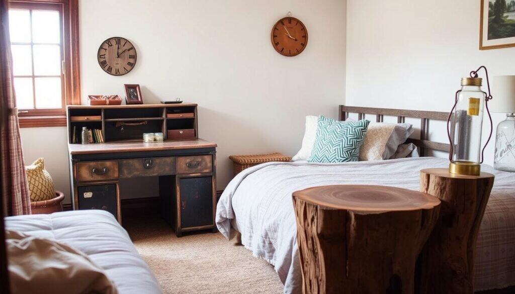 upcycled bedroom furniture