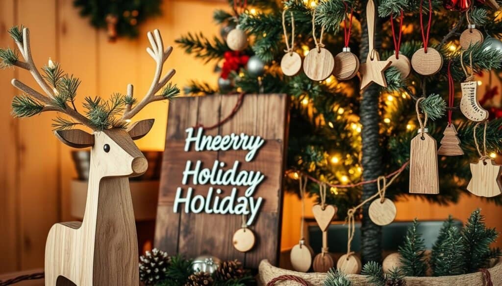 upcycled wood holiday projects