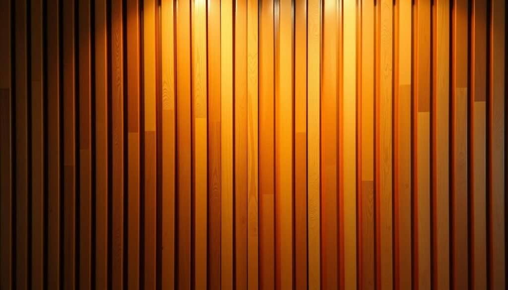 vertical wood slat wall