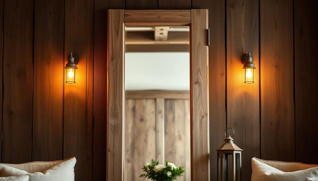 vintage door diy full length mirror