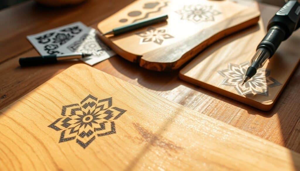 wood burning techniques