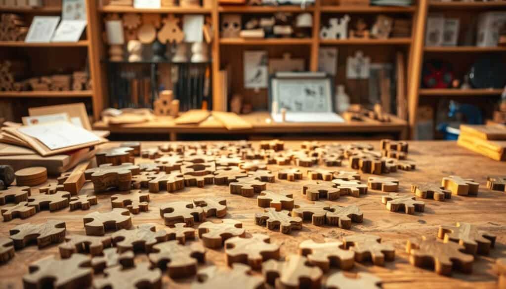wood puzzles patterns