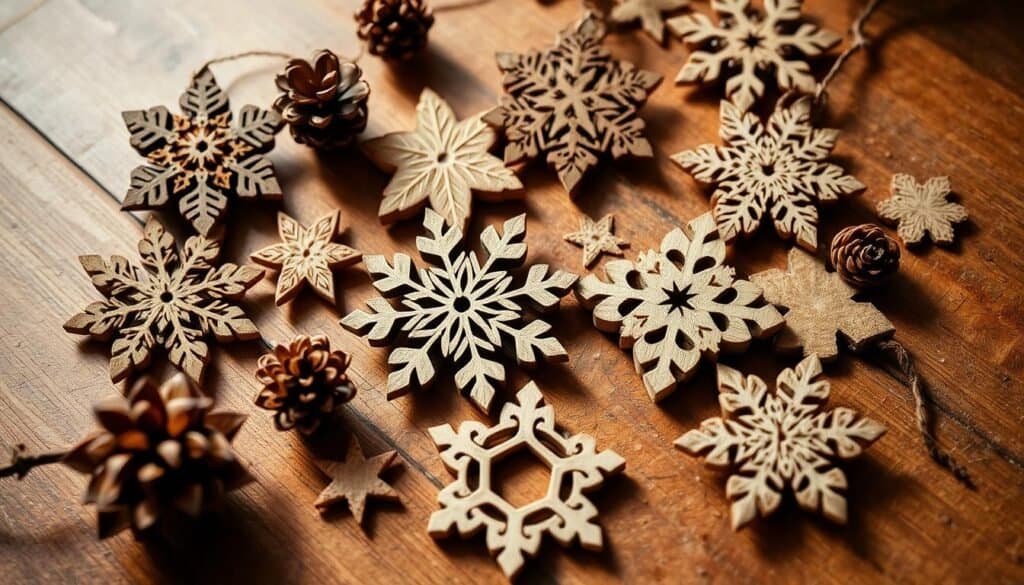 wooden decorations