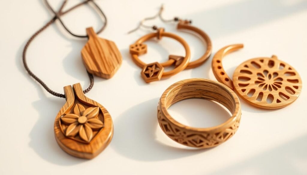 wooden jewelry