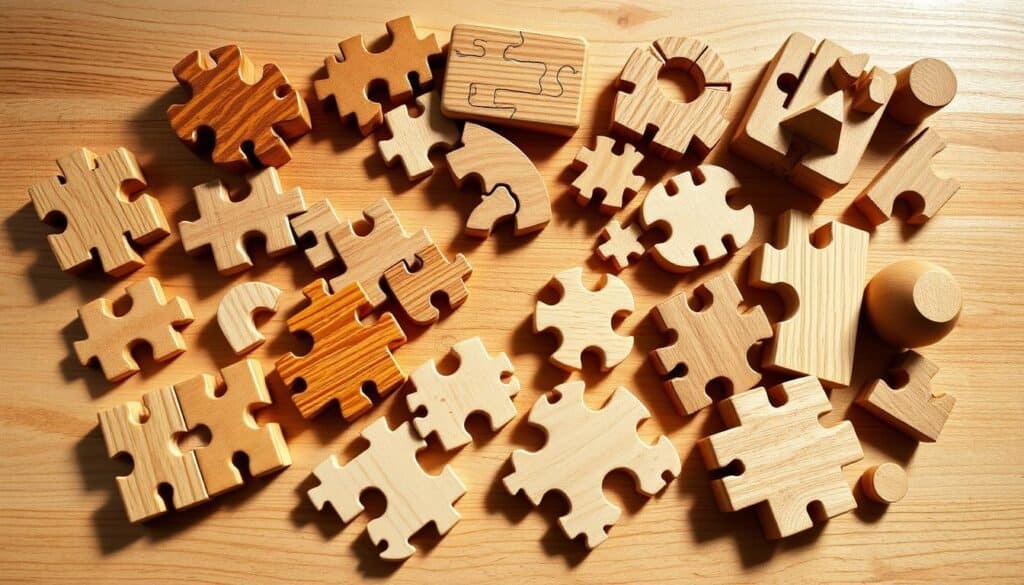 wooden puzzles