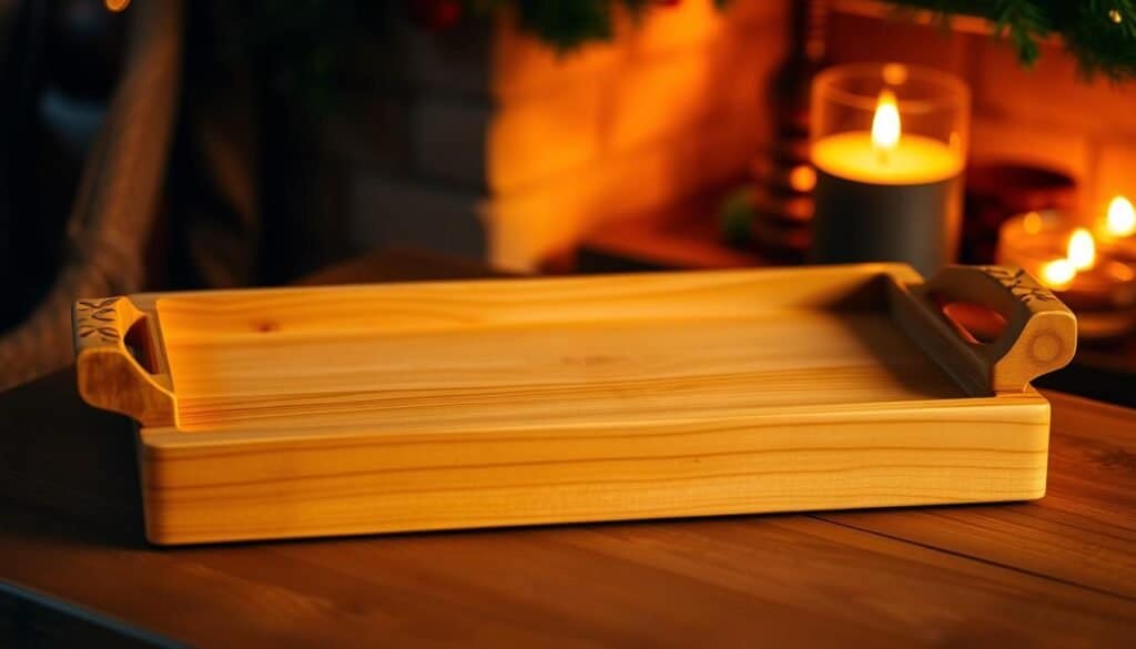 wooden serving trays