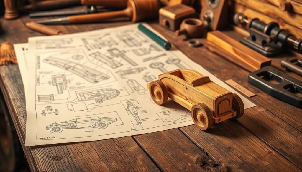 wooden toy car plans