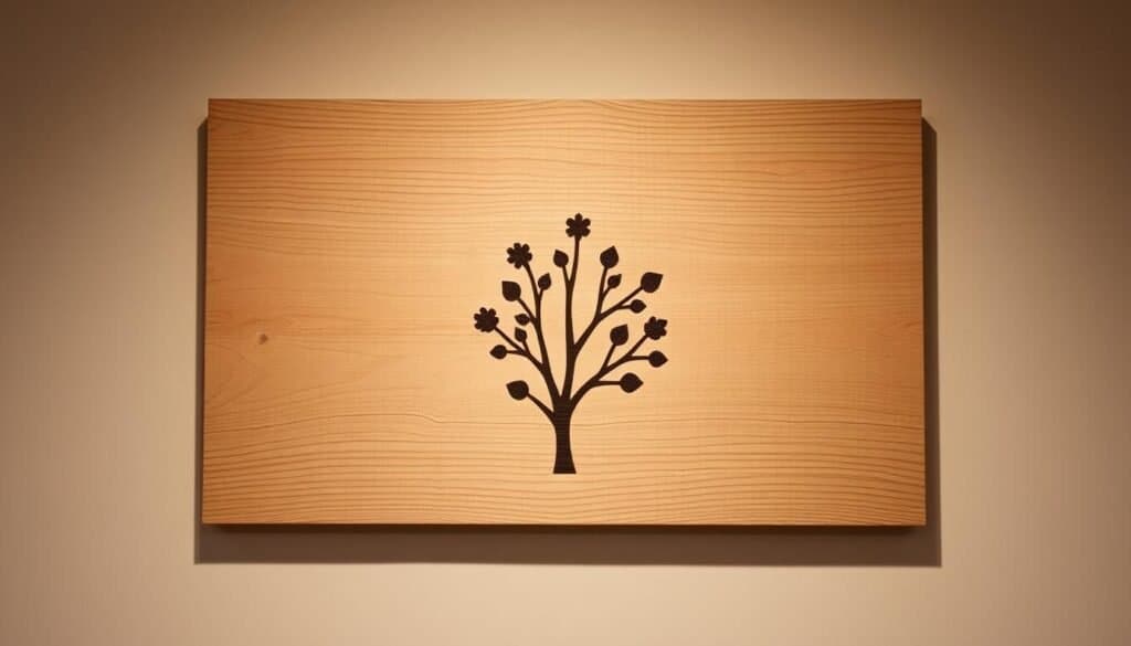 wooden wall art