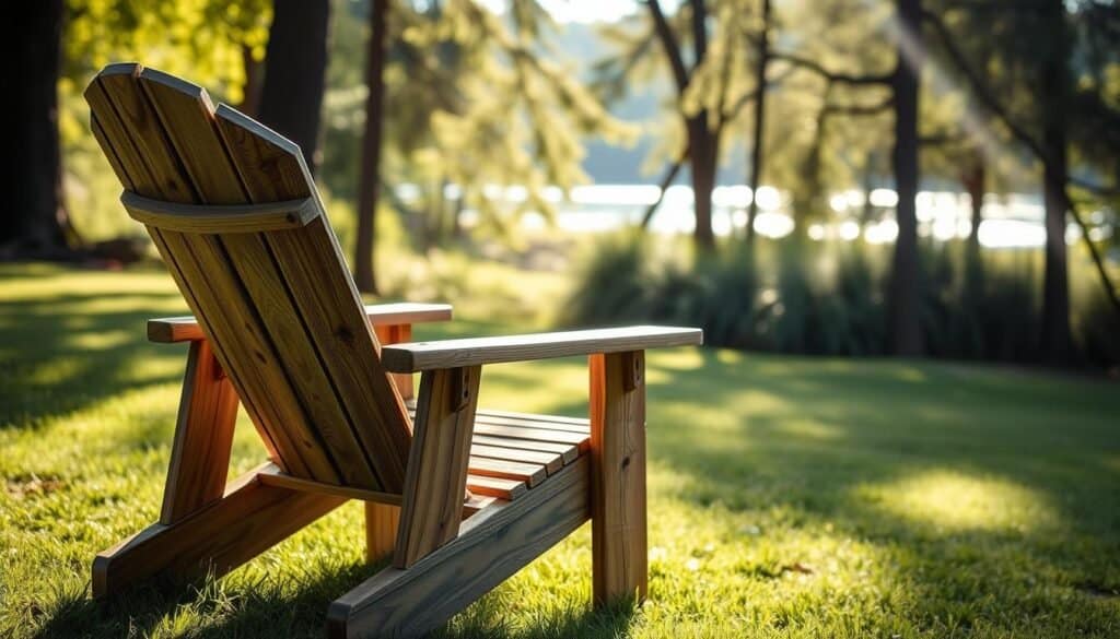 DIY Adirondack chair design