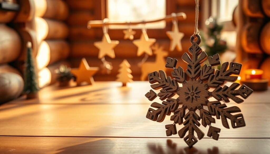 DIY Christmas wood decorations