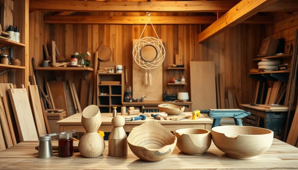 DIY wood decor projects