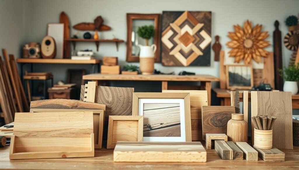 DIY wood decor projects