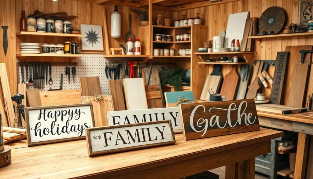 DIY wooden signs