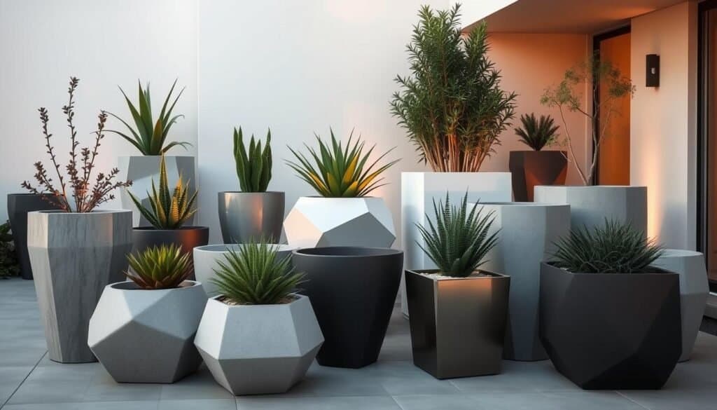 Modern Geometric Planters