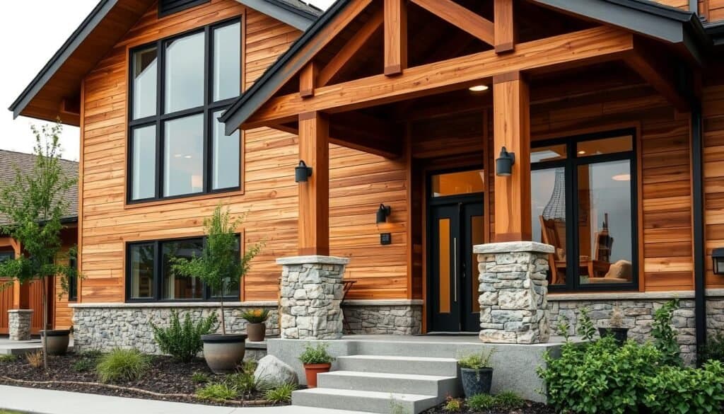Modern Rustic Exterior Design