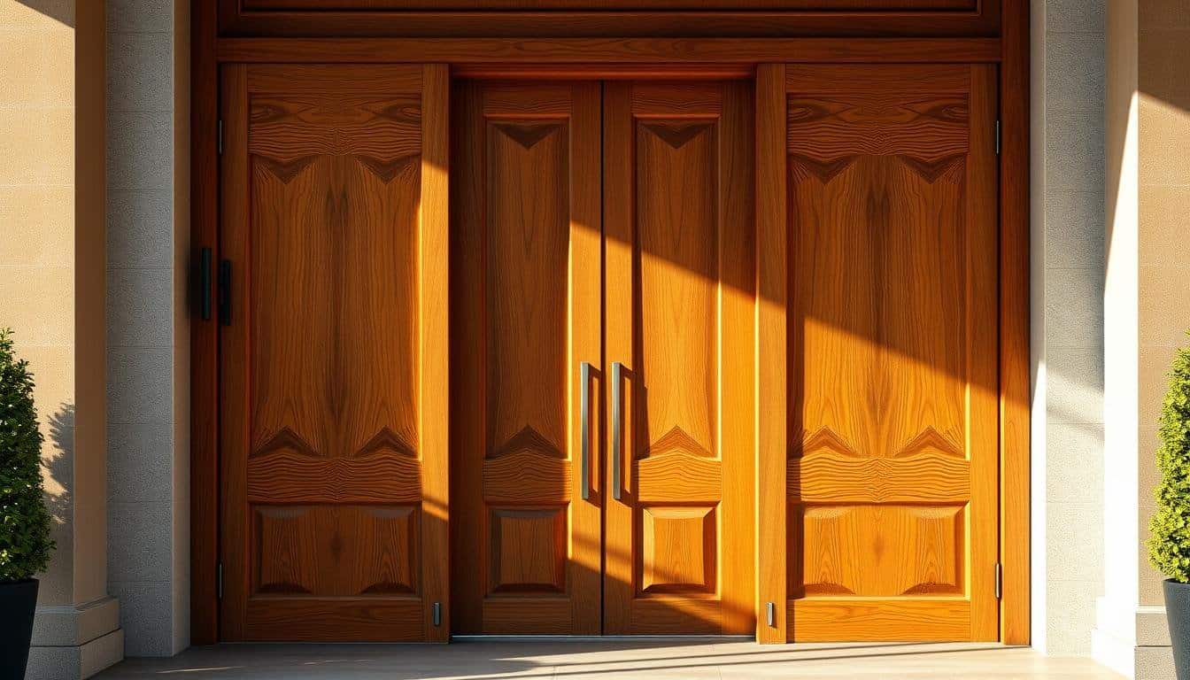 Transform Your Entryway with Teak and Solid Wood Door Designs That Are Amazing