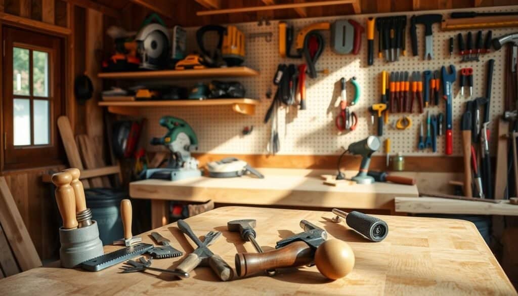 backyard woodworking tools