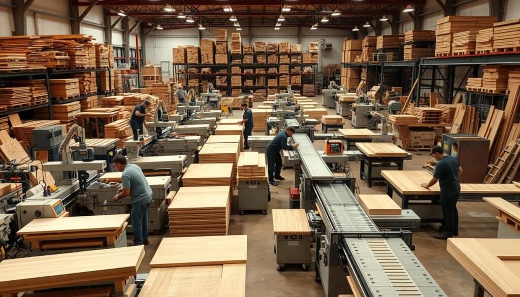 batch processing woodworking operations