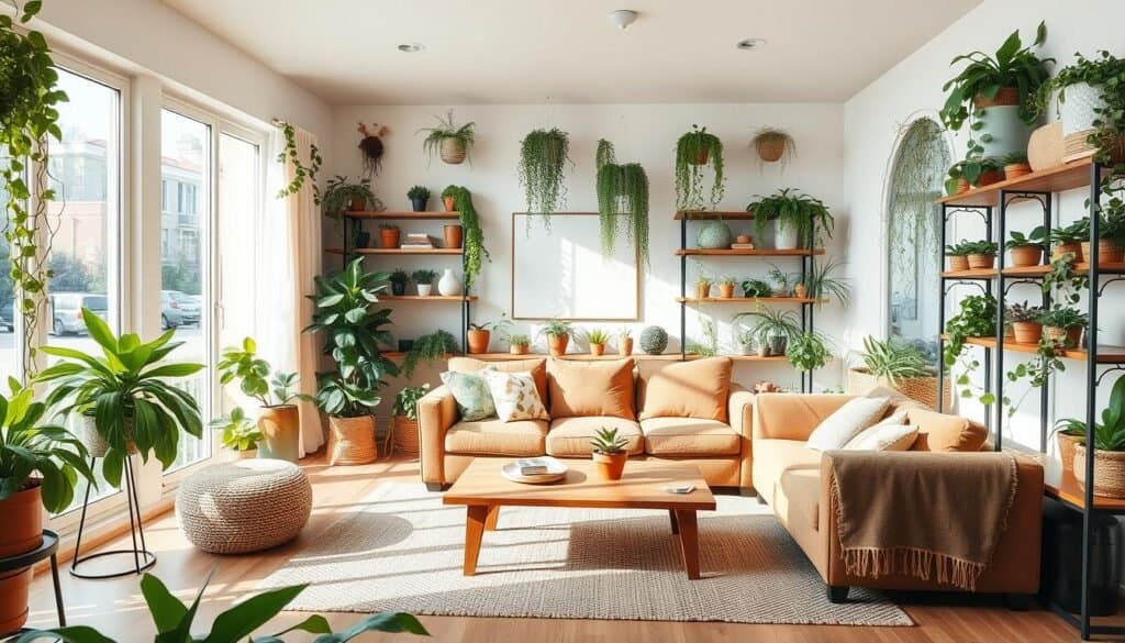 biophilic living room