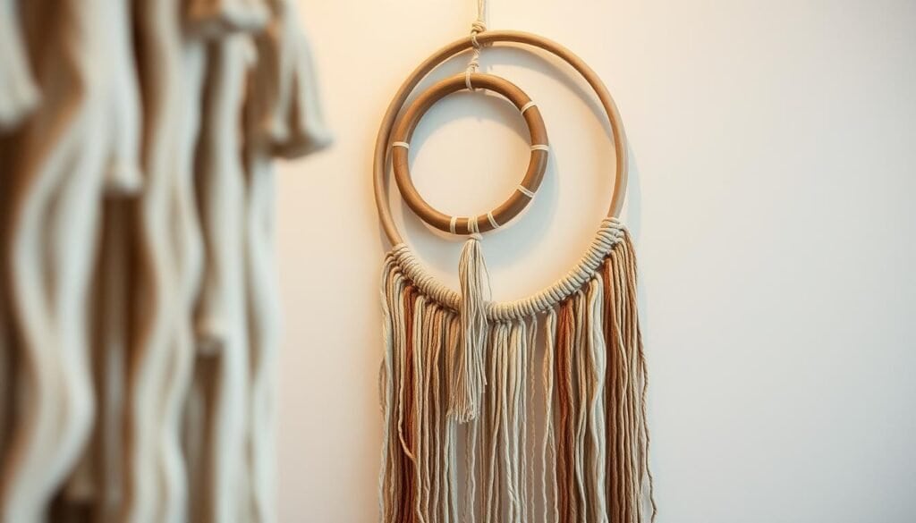 boho macrame wall hanging