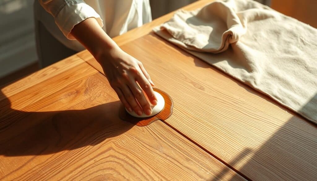 caring for wood and linen
