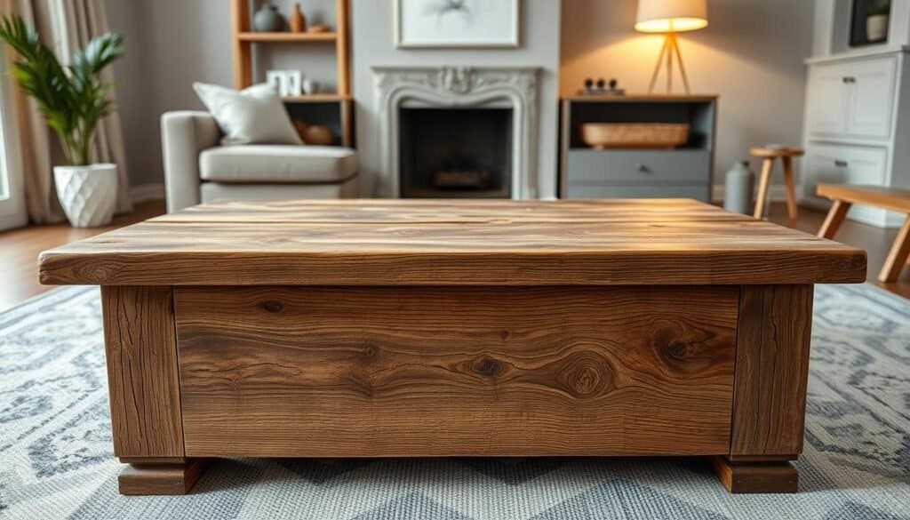 coffee table wood design