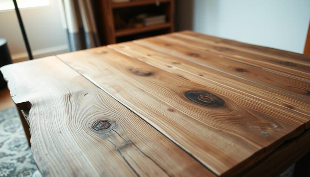 coffee table wood design sanding