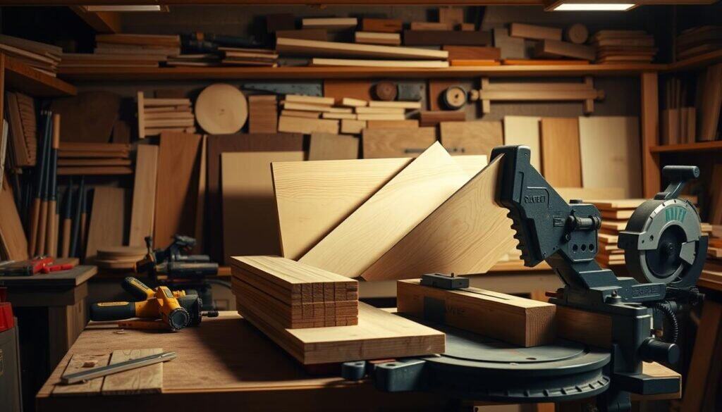 compound miter cuts in woodworking projects