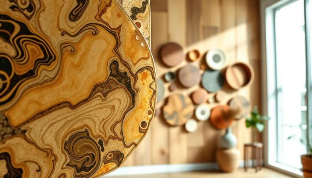creative diy wall decor with resin components