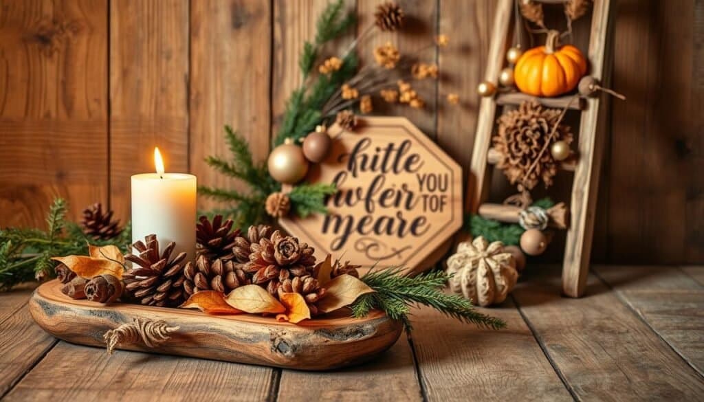 creative seasonal wood decor