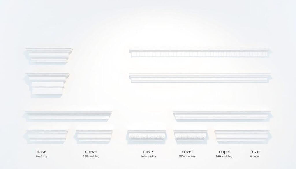 crown molding terminology