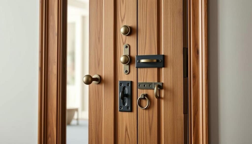 customization options for wooden entryway door