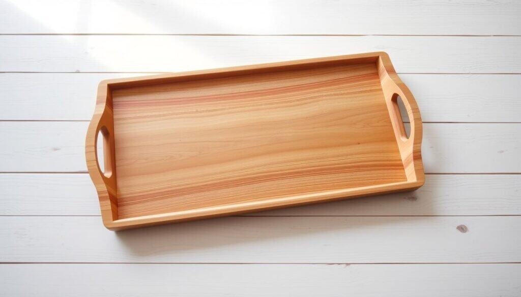 customized wooden serving tray