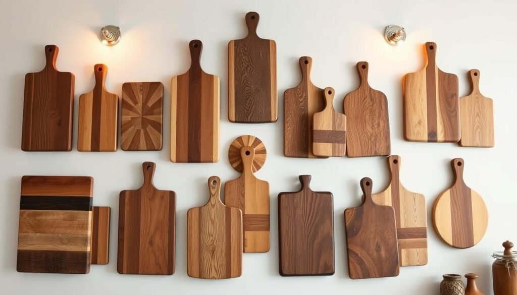 cutting board wall display