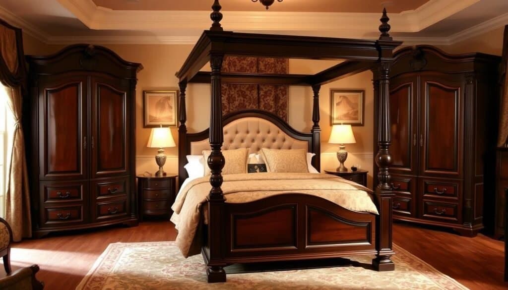 dark wood bedroom furniture